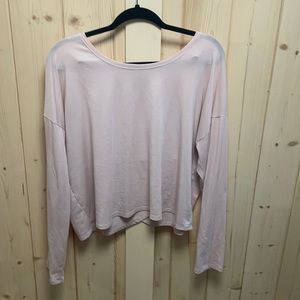 Athlete baby pink long sleeve